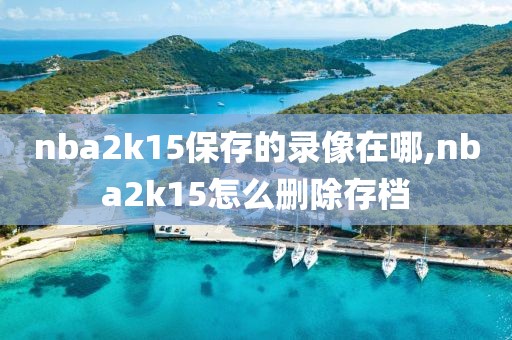 nba2k15保存的录像在哪,nba2k15怎么删除存档
