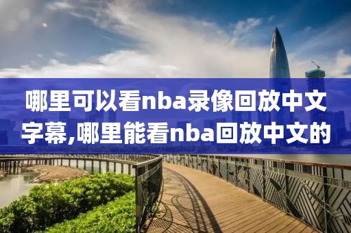 哪里可以看nba录像回放中文字幕,哪里能看nba回放中文的