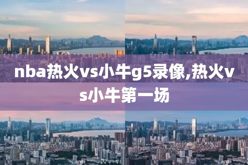 nba热火vs小牛g5录像,热火vs小牛第一场