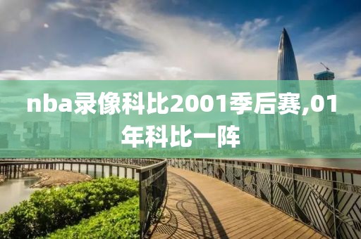 nba录像科比2001季后赛,01年科比一阵