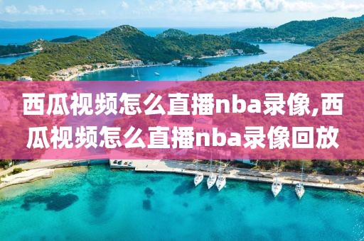 西瓜视频怎么直播nba录像,西瓜视频怎么直播nba录像回放