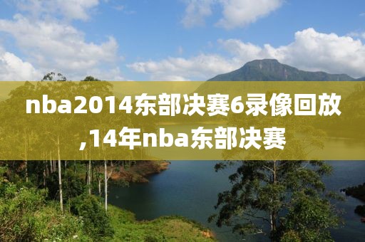 nba2014东部决赛6录像回放,14年nba东部决赛