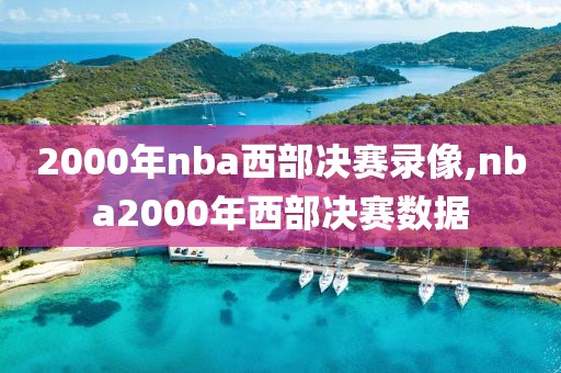 2000年nba西部决赛录像,nba2000年西部决赛数据