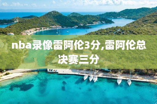 nba录像雷阿伦3分,雷阿伦总决赛三分
