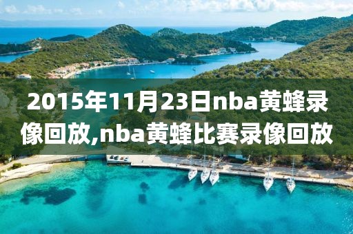 2015年11月23日nba黄蜂录像回放,nba黄蜂比赛录像回放