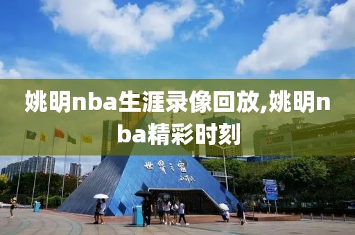 姚明nba生涯录像回放,姚明nba精彩时刻