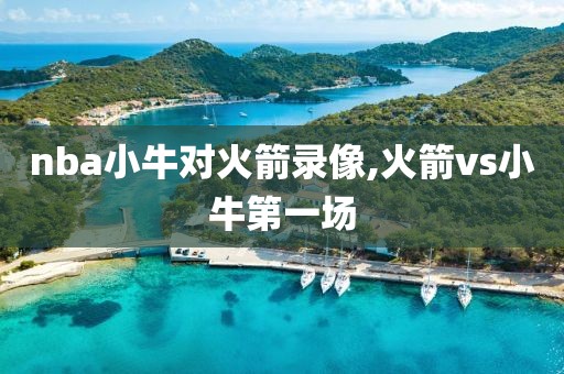 nba小牛对火箭录像,火箭vs小牛第一场
