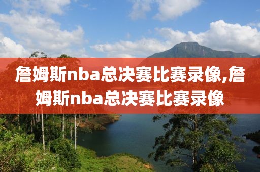 詹姆斯nba总决赛比赛录像,詹姆斯nba总决赛比赛录像