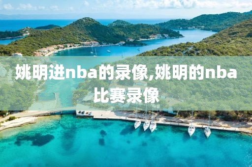 姚明进nba的录像,姚明的nba比赛录像
