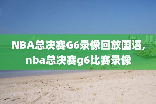 NBA总决赛G6录像回放国语,nba总决赛g6比赛录像