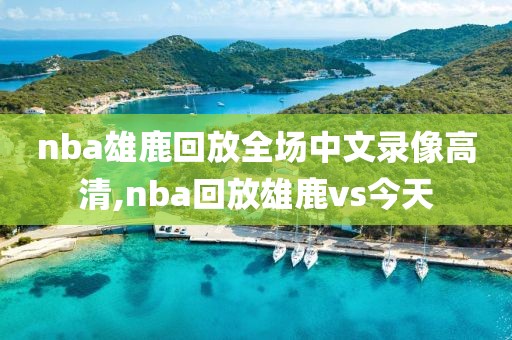 nba雄鹿回放全场中文录像高清,nba回放雄鹿vs今天