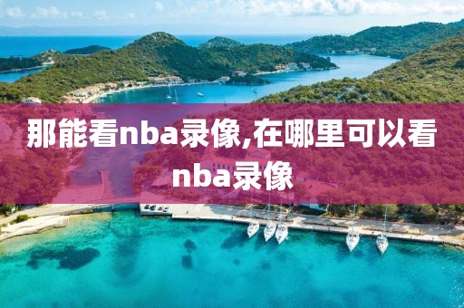 那能看nba录像,在哪里可以看nba录像