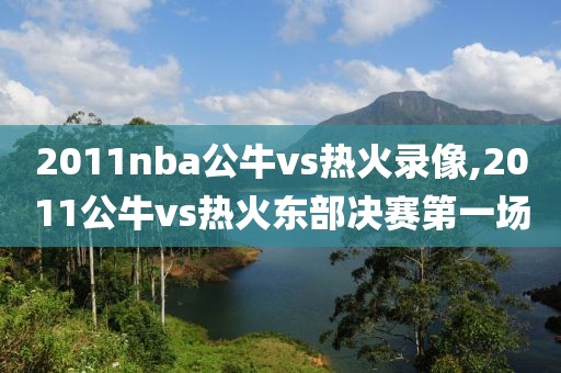 2011nba公牛vs热火录像,2011公牛vs热火东部决赛第一场