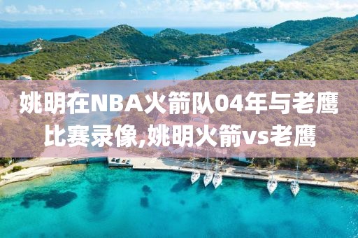 姚明在NBA火箭队04年与老鹰比赛录像,姚明火箭vs老鹰