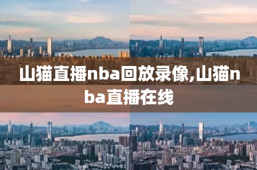 山猫直播nba回放录像,山猫nba直播在线