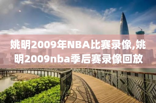 姚明2009年NBA比赛录像,姚明2009nba季后赛录像回放