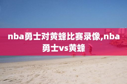 nba勇士对黄蜂比赛录像,nba勇士vs黄蜂