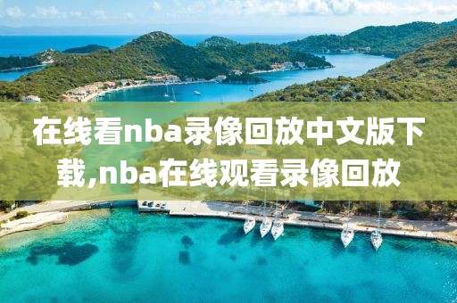 在线看nba录像回放中文版下载,nba在线观看录像回放