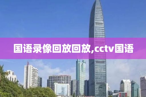 国语录像回放回放,cctv国语