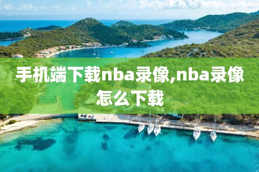 手机端下载nba录像,nba录像怎么下载